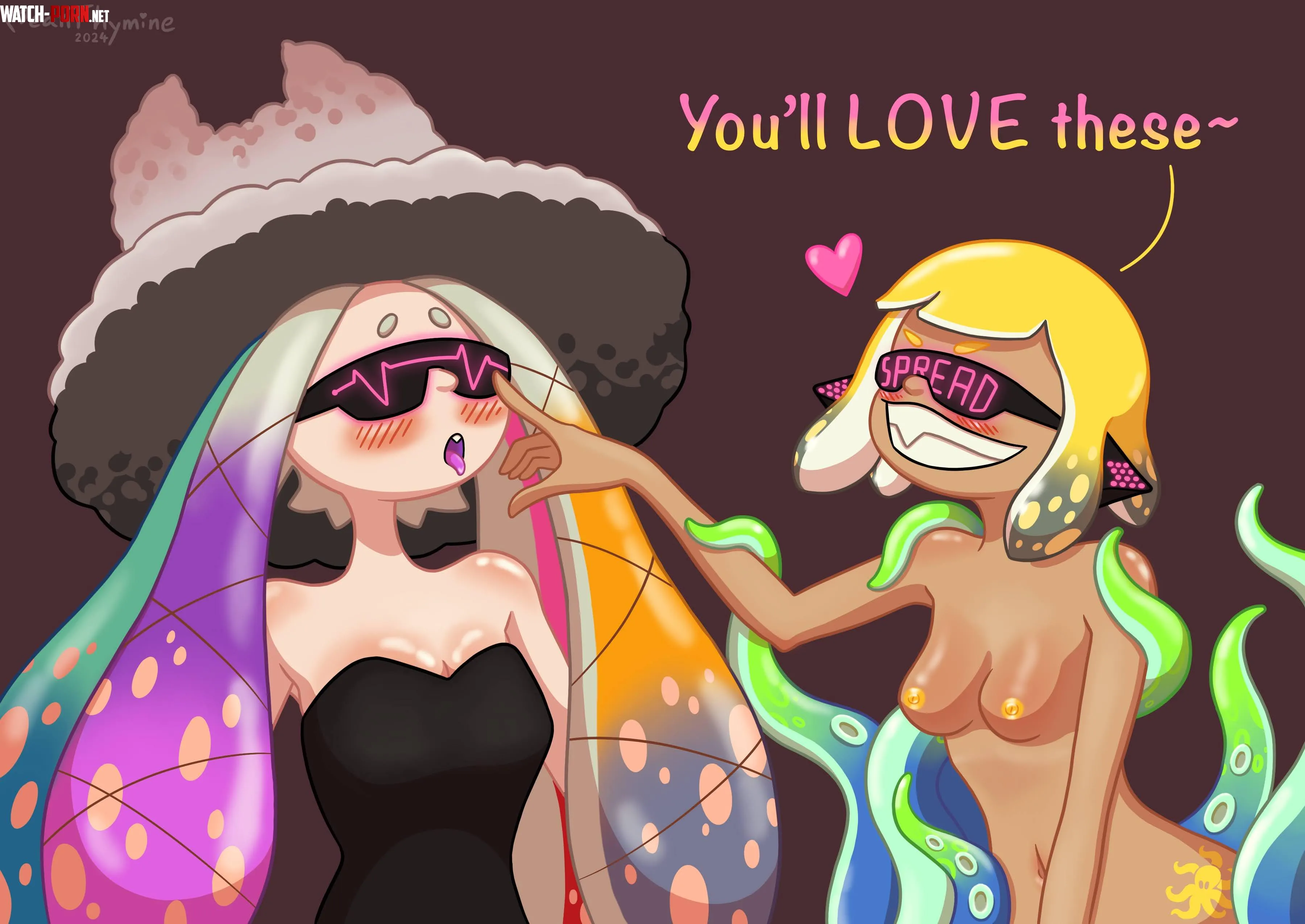 Hypnoshades Splatoon Agent 4 Yoko MeanThymine by MeanThymine