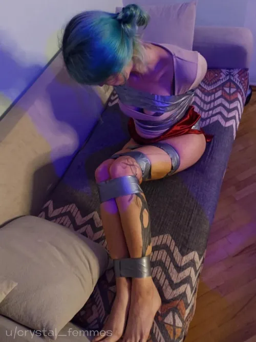 Thumbnail Tied Up Securely with Duct Tape - Damsel in Distress Plot