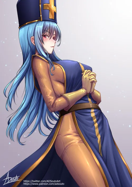 Thumbnail Priest Dragon Quest: Diving into Anime Bodysuits with CheetahSperm18