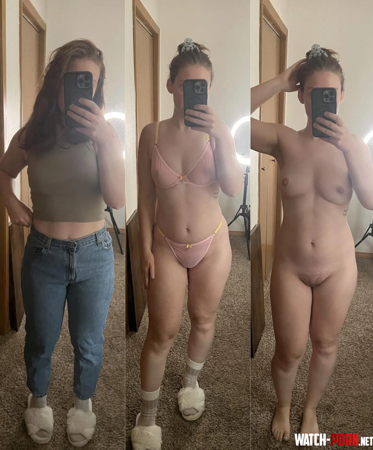 Mombod clothed vs mombod nude by adorablelilli