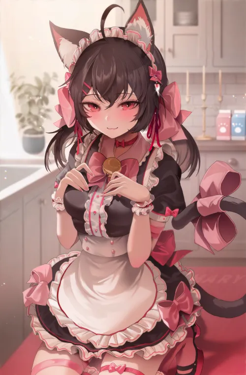 Thumbnail Maid in Kitty Form: Meet Cute Maid Kitty Zerocat | FoehammersRvng