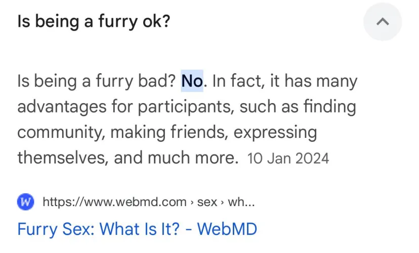 Thumbnail Really Google: Furry Art by Agreeable-Listen9436