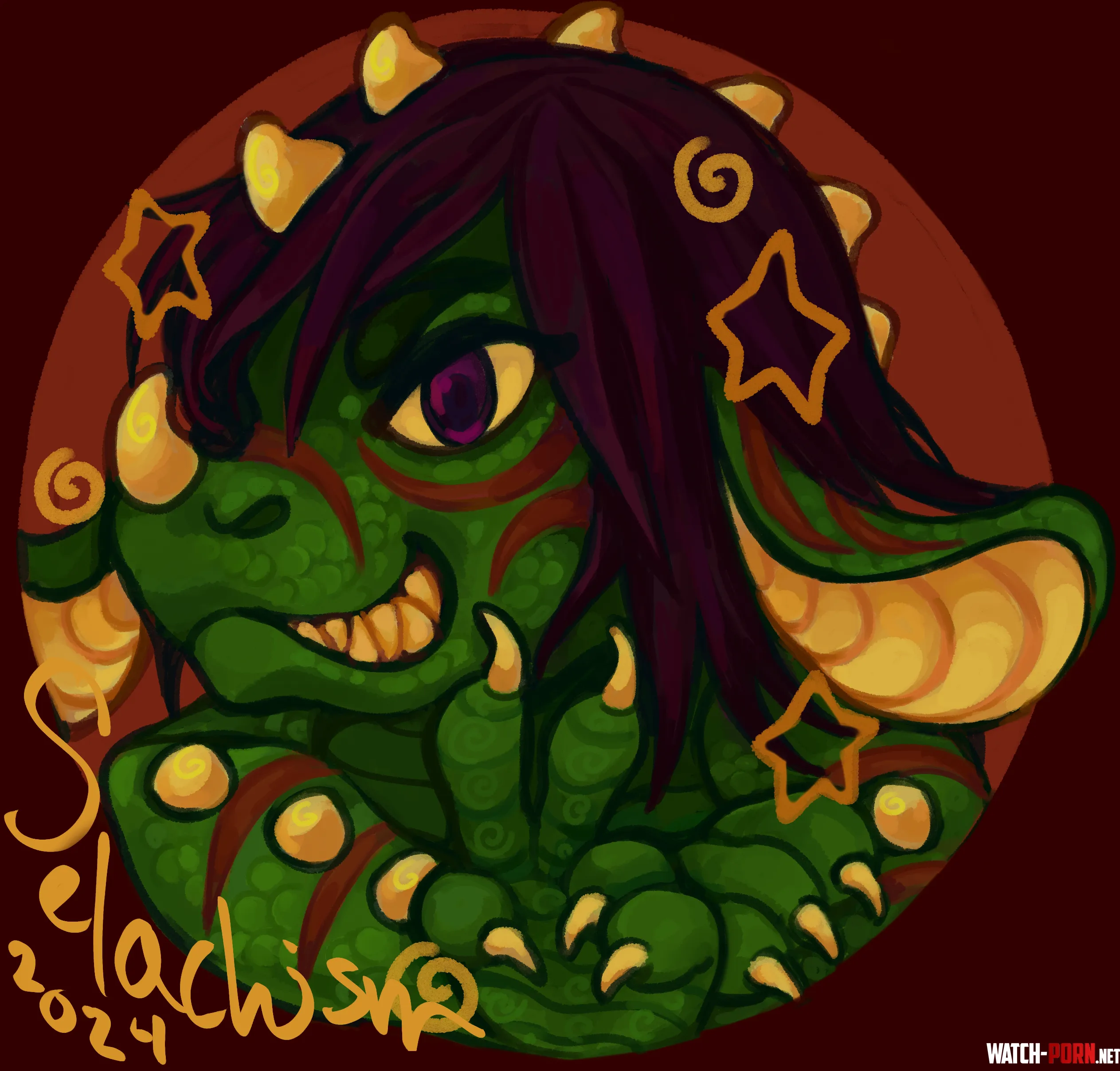 Drew this awesome guy commissioned by cannollifish on IG by aruguladog