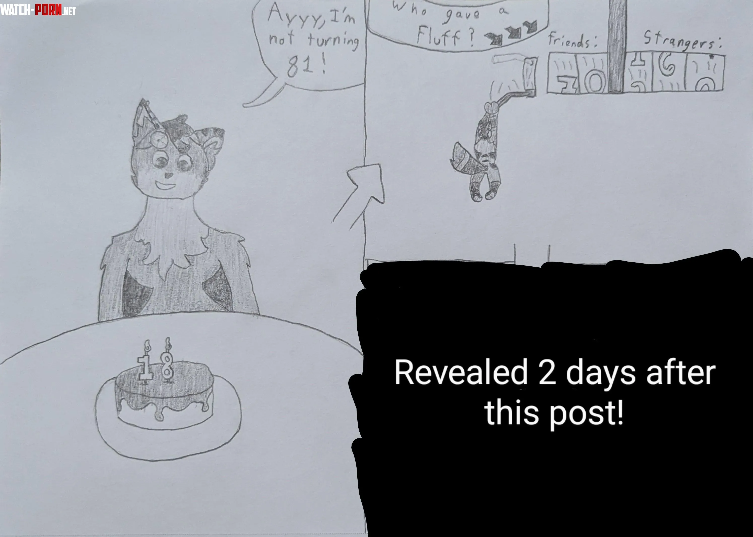 ITS MY BIRTHDAY TODAY Art by me uDullscarH0 by DullscarH0