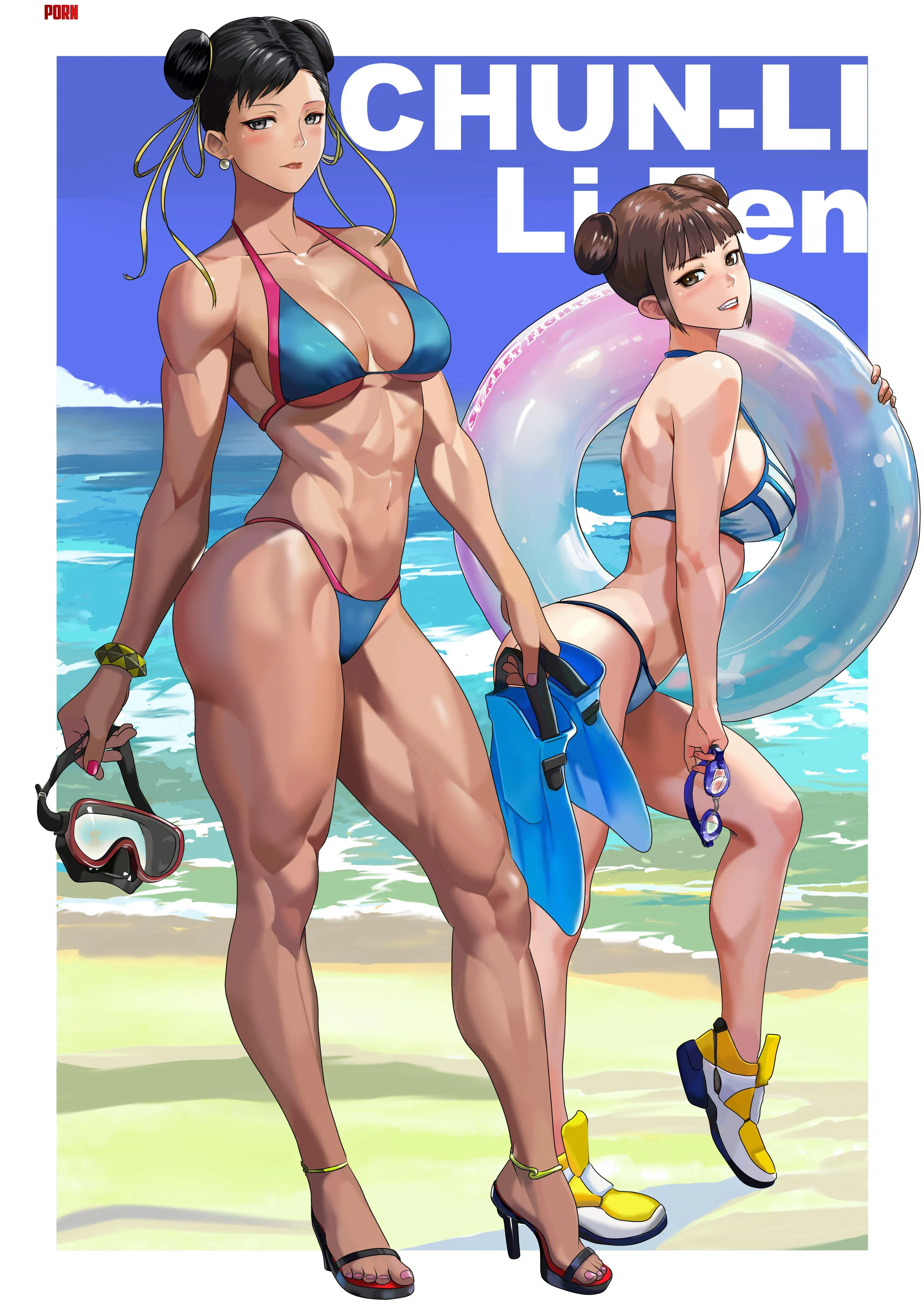 ChunLi and Li Fen YAGI Street Fighter by PMatty73