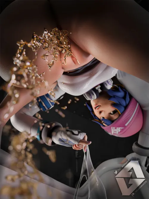 Thumbnail Kiriko's Intimate Moment Captured in Overwatch Animated Scene