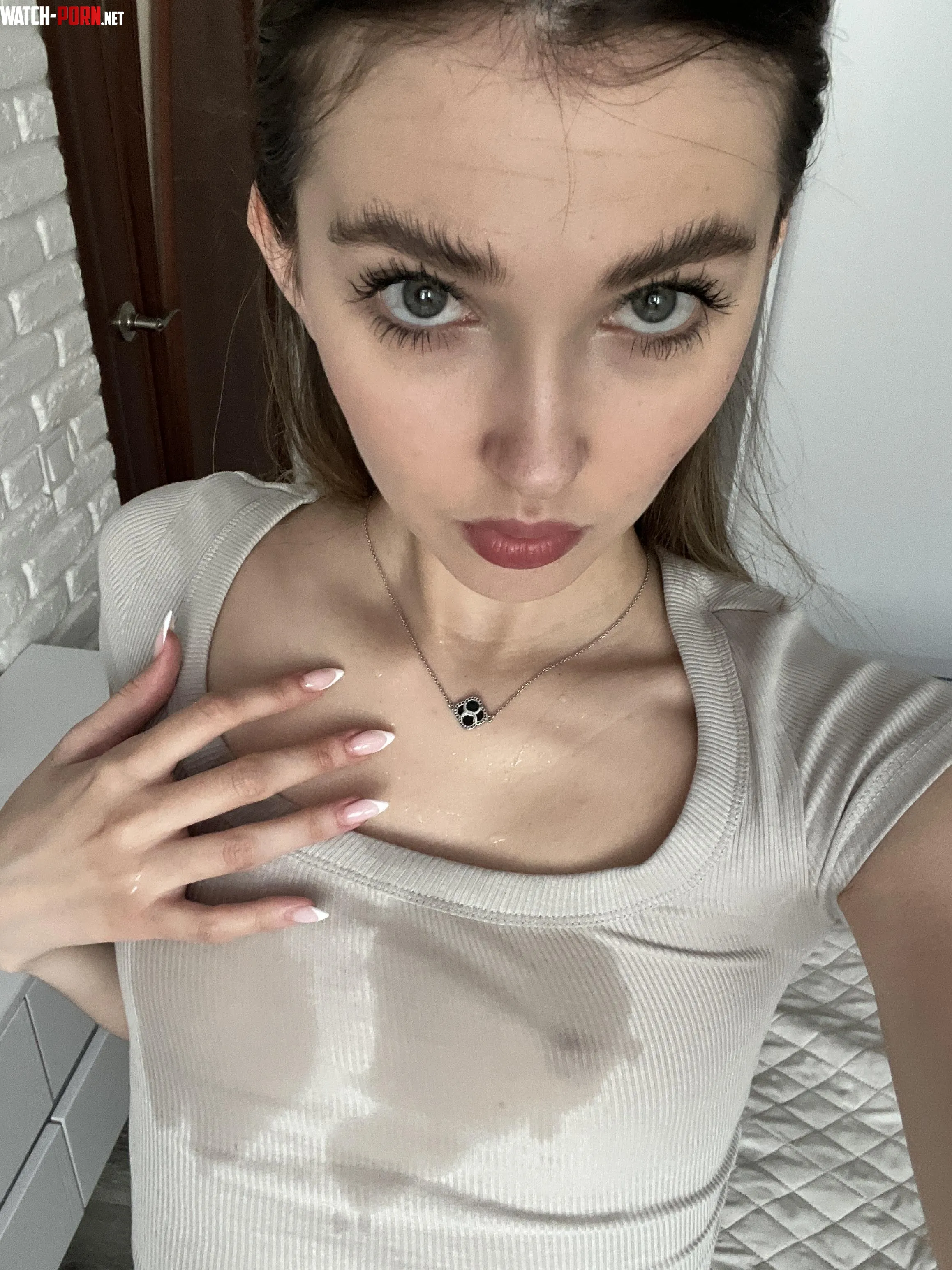 I love dripping sweat by Arya_Doll