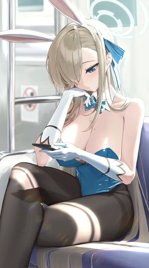 Thumbnail Asuna Ichinose Blue Archive Anime Bodysuit by CheetahSperm18