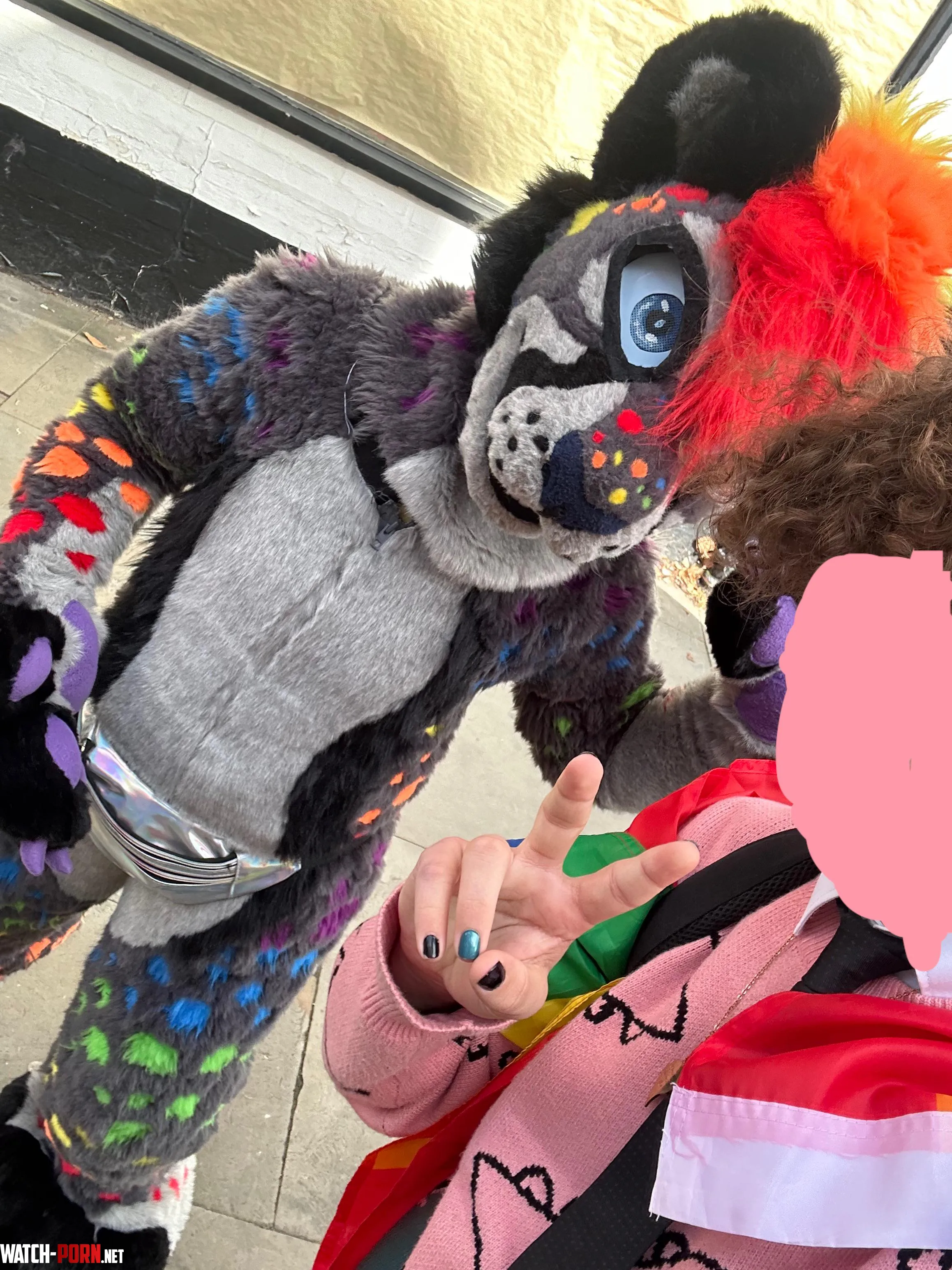 I FOUND A FURRY AT A PRIDE PARADE TODAY by Dyl_TheLad