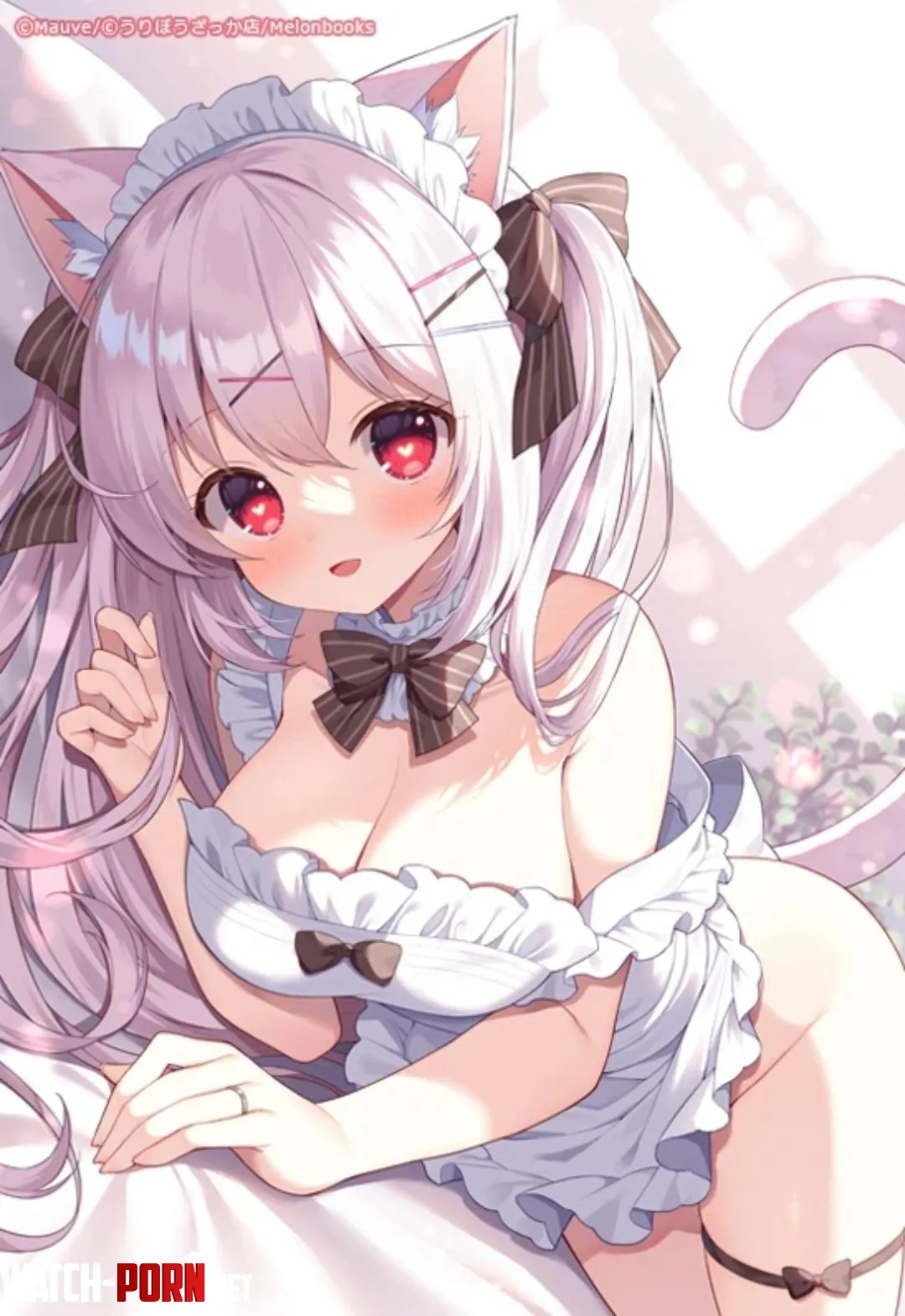 Naked apron catgirl by marxsander2016