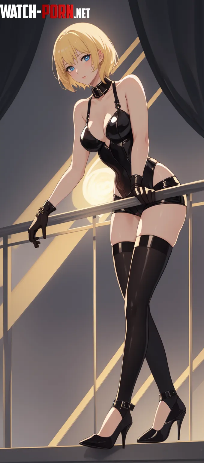 Blonde Dominatrix  by CheetahSperm18