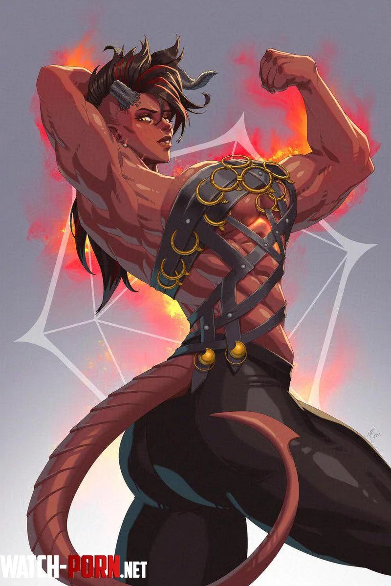 Karlach from Baldurs Gate 3 R62art by TheTMoneyMan