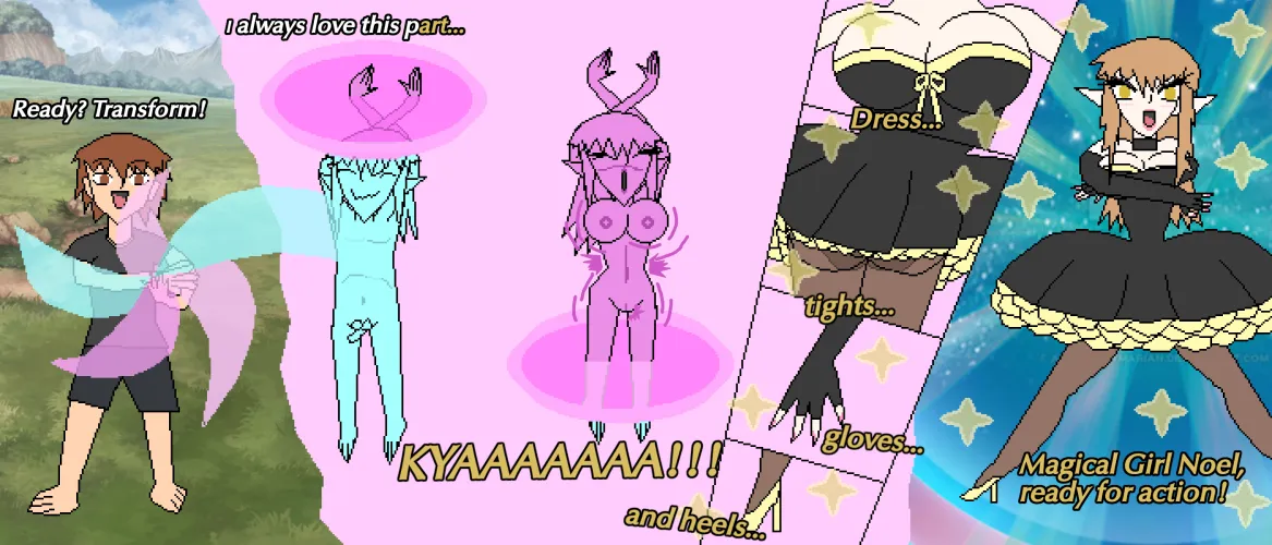 Thumbnail Magical Girl Transformation Details in ImgMTFOP by SuperPyramaniac