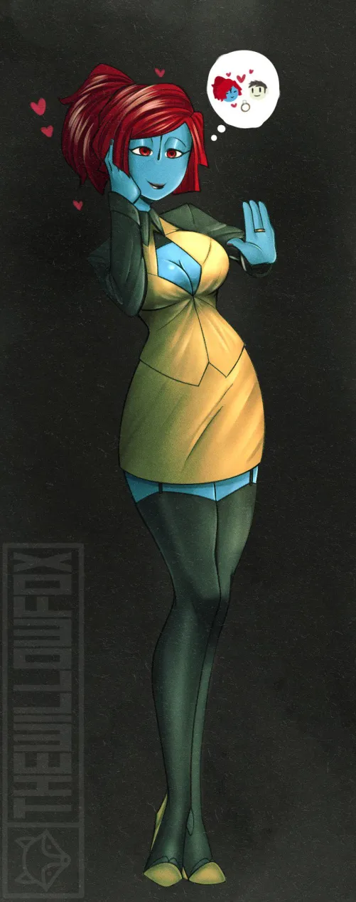 Thumbnail Kroenen19 Showcases Tau Girl by TheWillowFox22: A MonsterGirl Beauty