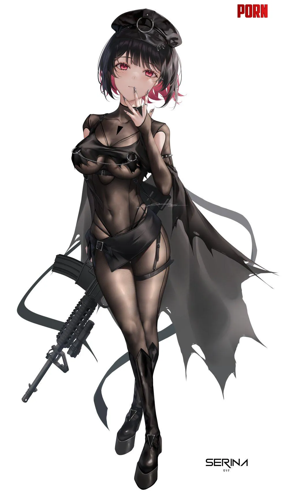 Mercenary Serina  by CheetahSperm18