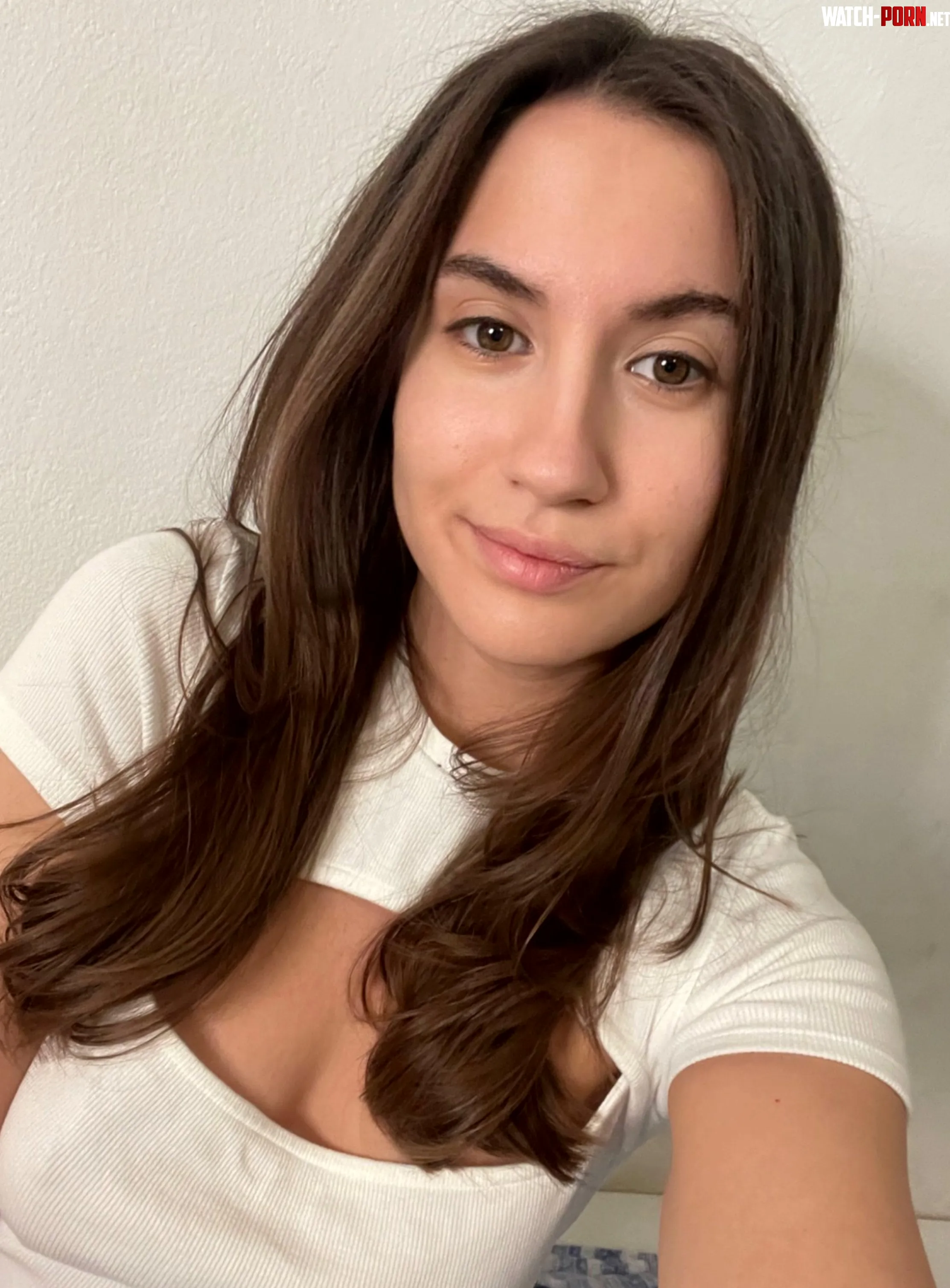 brunette girl feeling randomly cute by brightlywizz