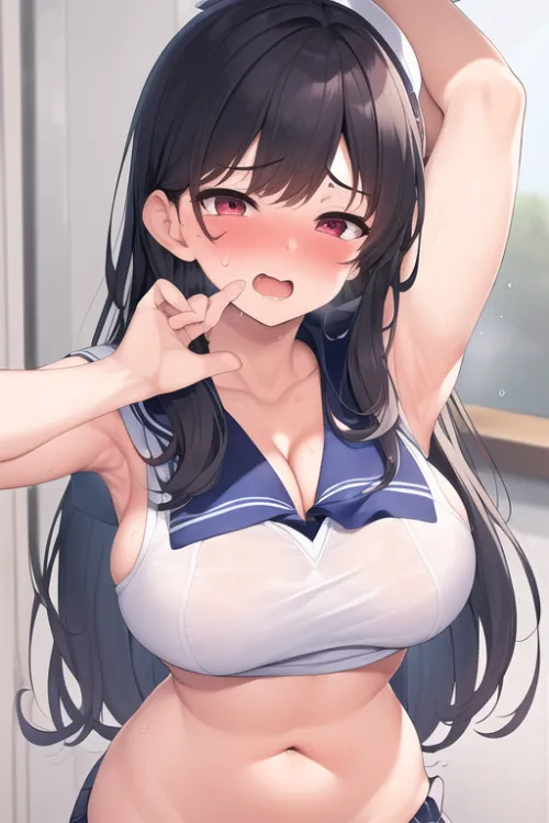 Thumbnail Yearning Display: 'Begging for It' in Ahegao Passion