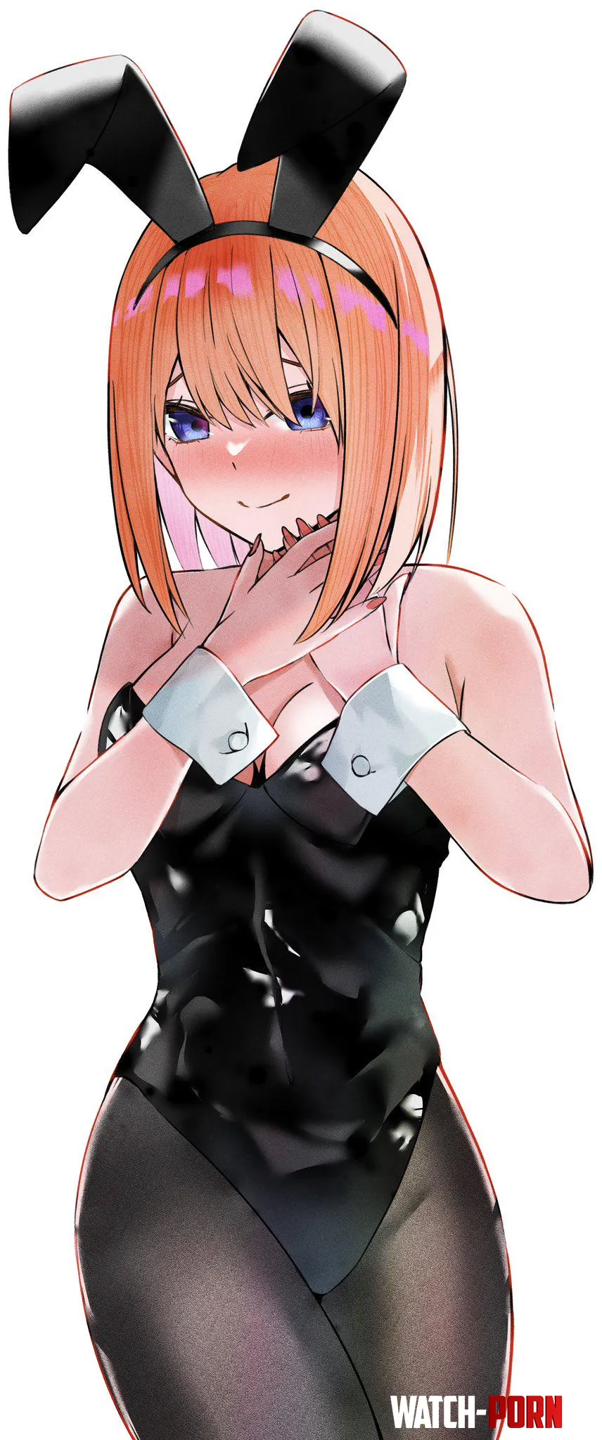 Blushing Bunny Girl Yotsuba Quintessential Quintuplets by Csxc