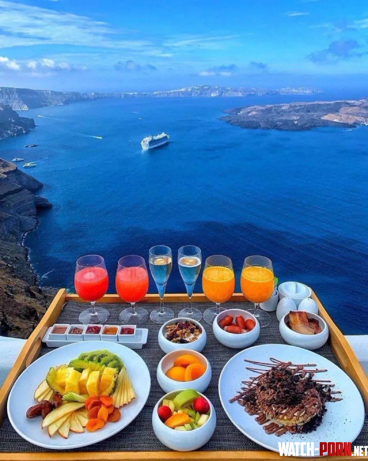 Breakfast in Greece by Ahlam_Fahad