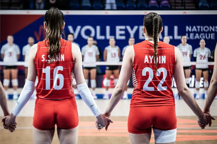 Thumbnail Saliha ahin amp lkin Aydn: VolleyballGirls Unveiled by xasthur07