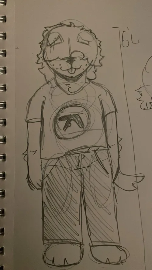 Thumbnail Artistic Interpretations: Clansy_SFTS' Friend's Fursona
