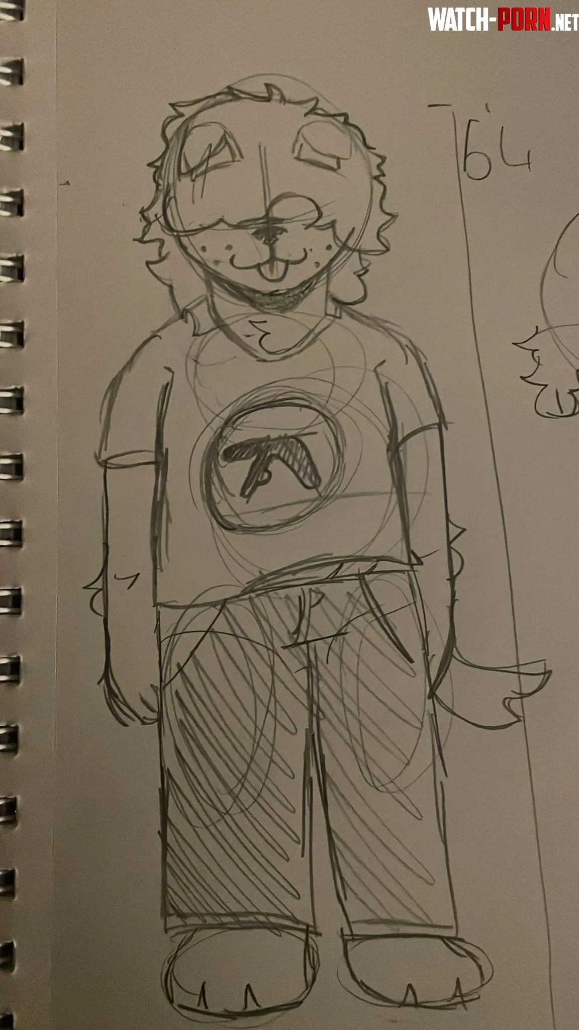 art by my friend of his fursona by Clansy_SFTS
