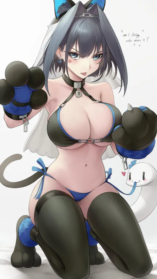 Thumbnail Flicking Cute: Time Warden's Playful Antics in Nekomimi World by marxsander2016