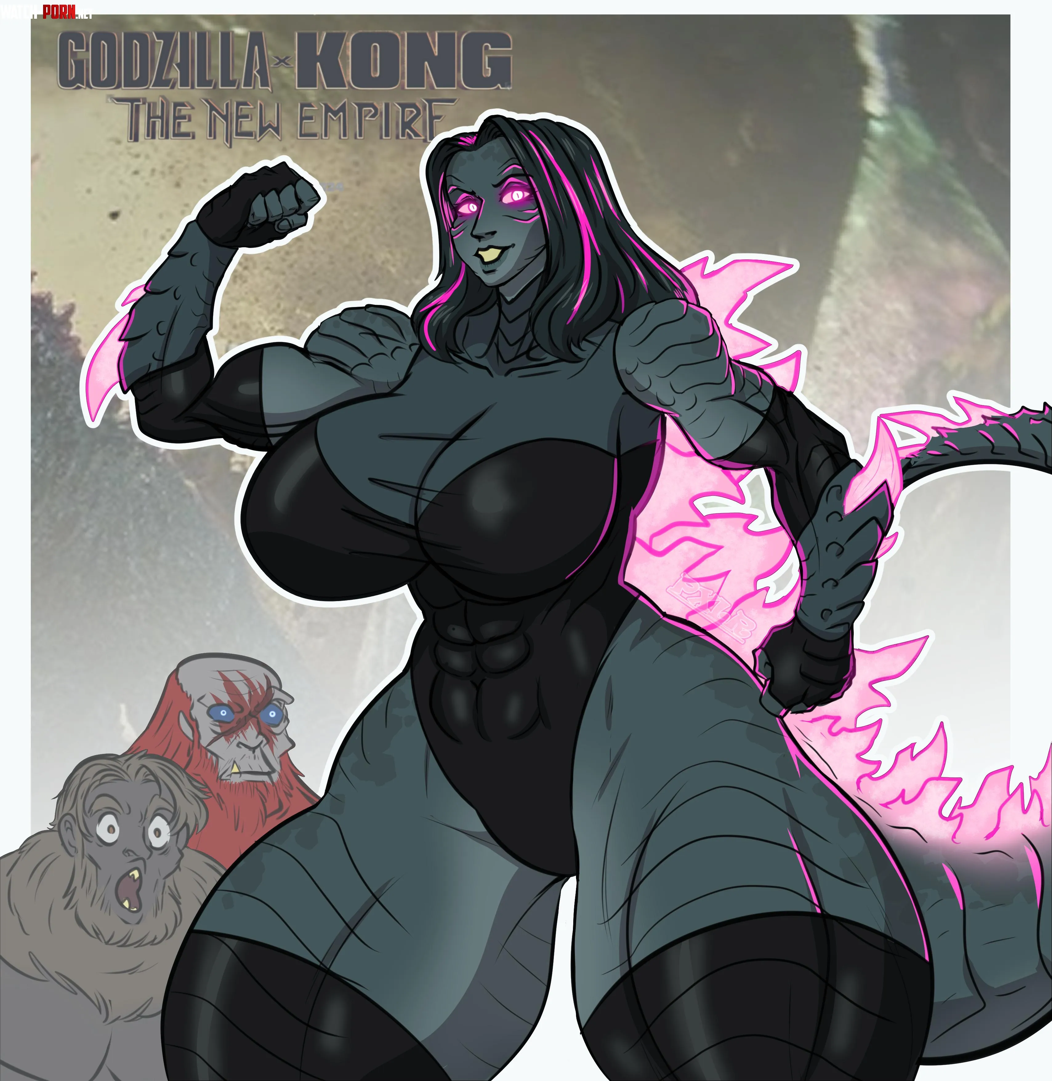 Evolved Milfzilla PXLR29 by Kroenen19