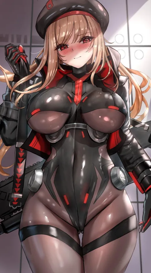Thumbnail Rapi Nikke Mobile Anime Bodysuit Description by CheetahSperm18
