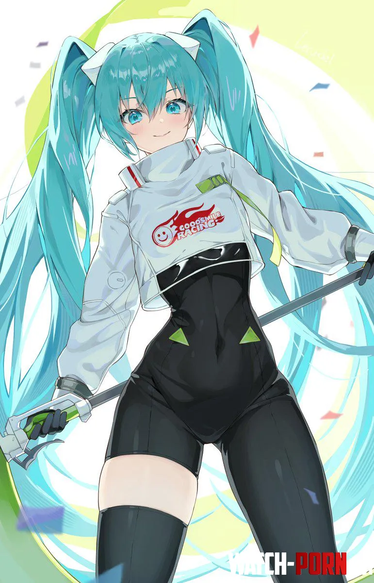 Racing Miku Vocaloid by CheetahSperm18