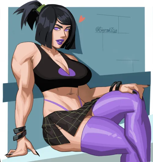 Thumbnail Sam Manson by TheTMoneyMan: A Stylish Illustration