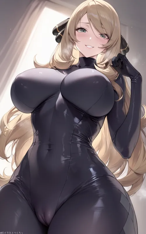 Thumbnail Cynthia Pokemon - Explore animebodysuits with CheetahSperm18