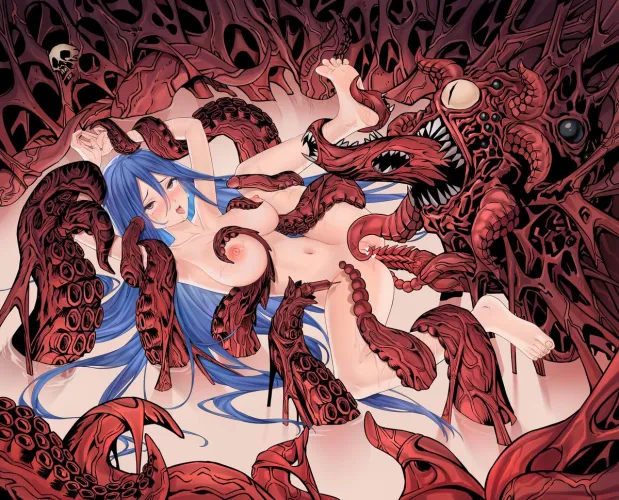 Thumbnail A_MASSIVE_PERVERT Teases with Tentacles in Tentai