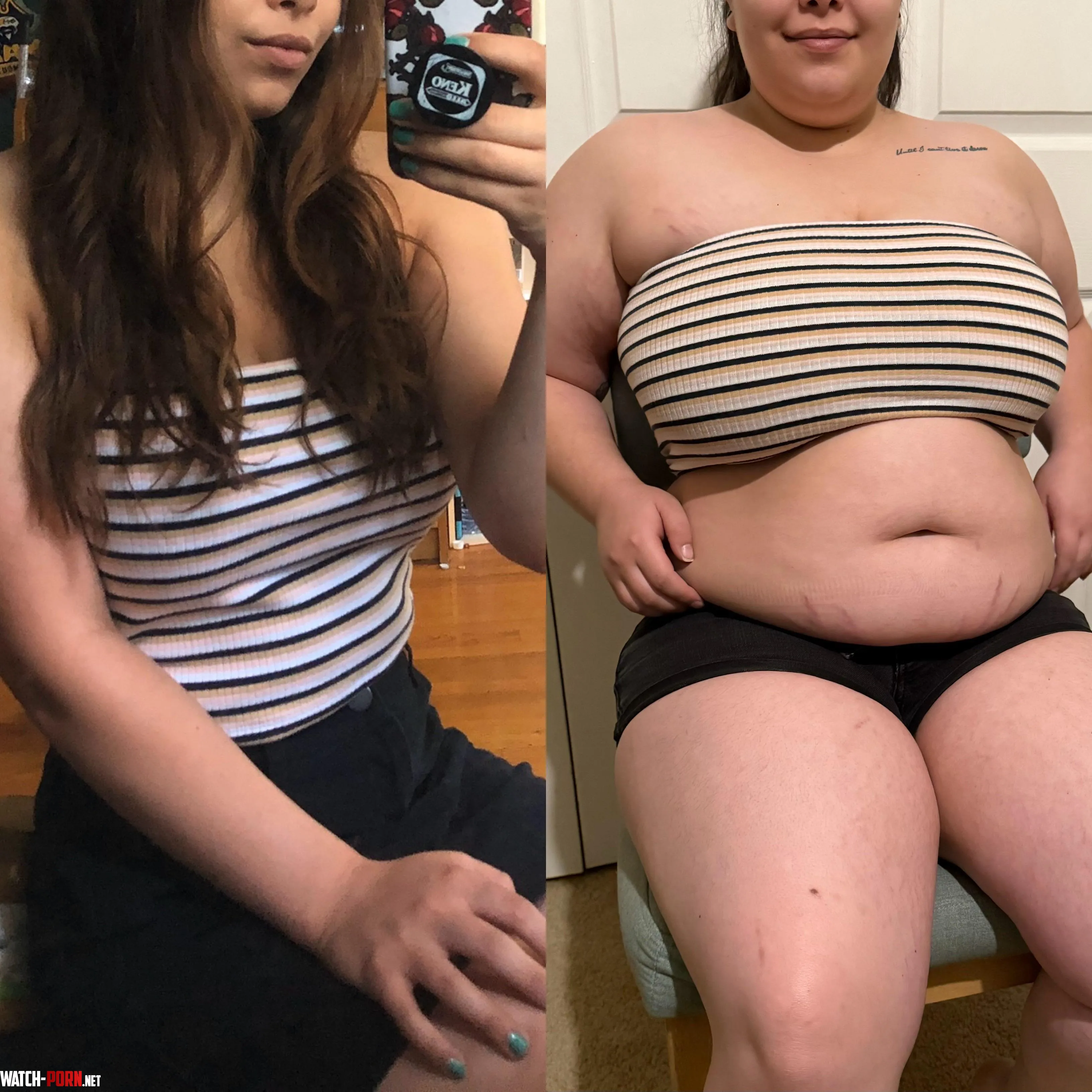 Same top a few years later  Follow me on Curvage for more Sydney Snacks  by SydneySnacks