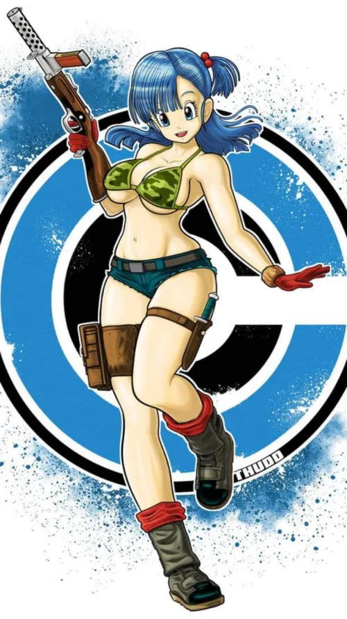 Thumbnail Bulma's Boom: Exploring Bravery with No_Border_3123 in Girlswithguns