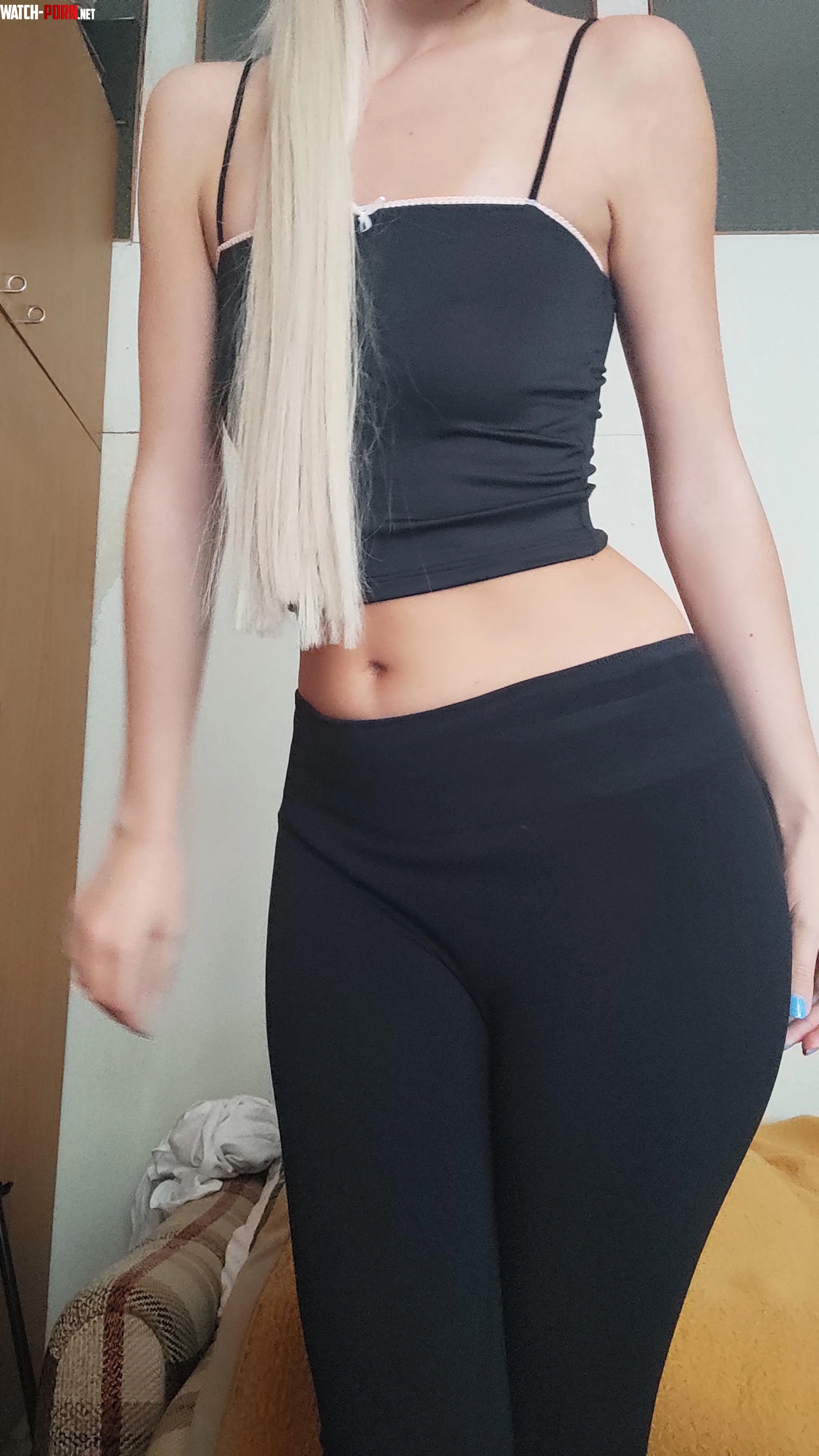 Simp for me and worship my leggings by NegotiationSalty8394