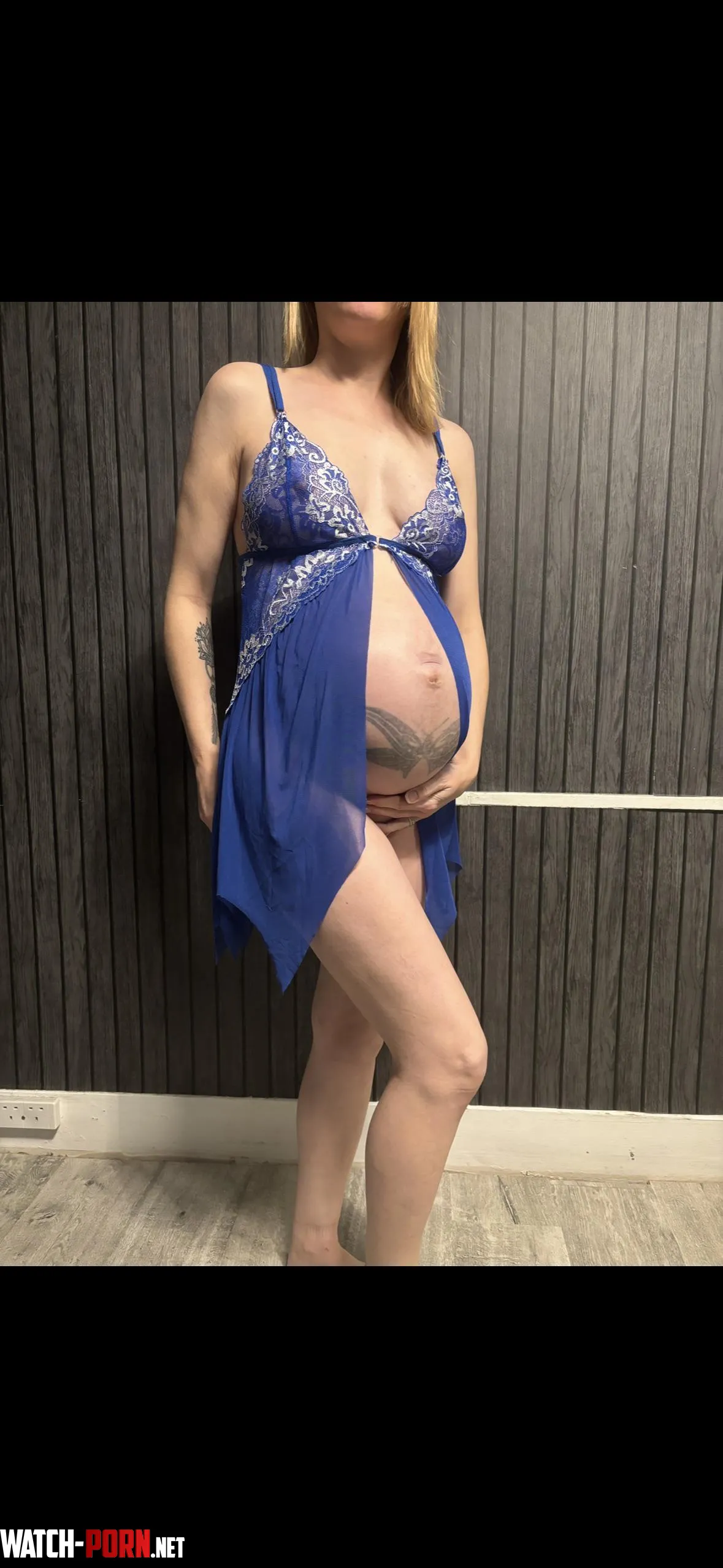 Big bump and no knickers can you tell by HankySpanky247