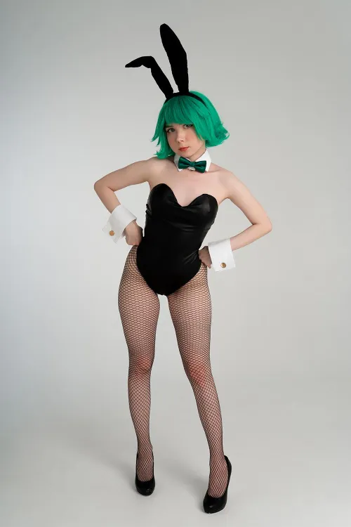 Thumbnail Transformed into Tatsumaki: Tanukityann's Costume by tanuki_tyan