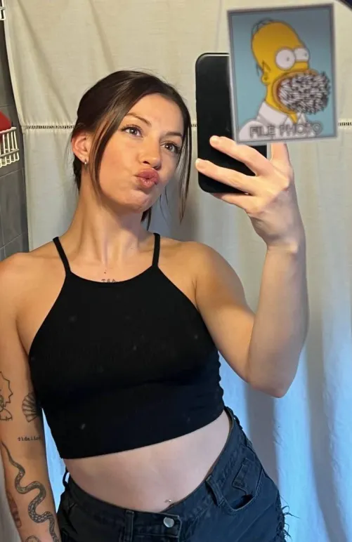 Thumbnail Exploring Fashion with nermega's Crop Top Journey | Category: croptopgirls
