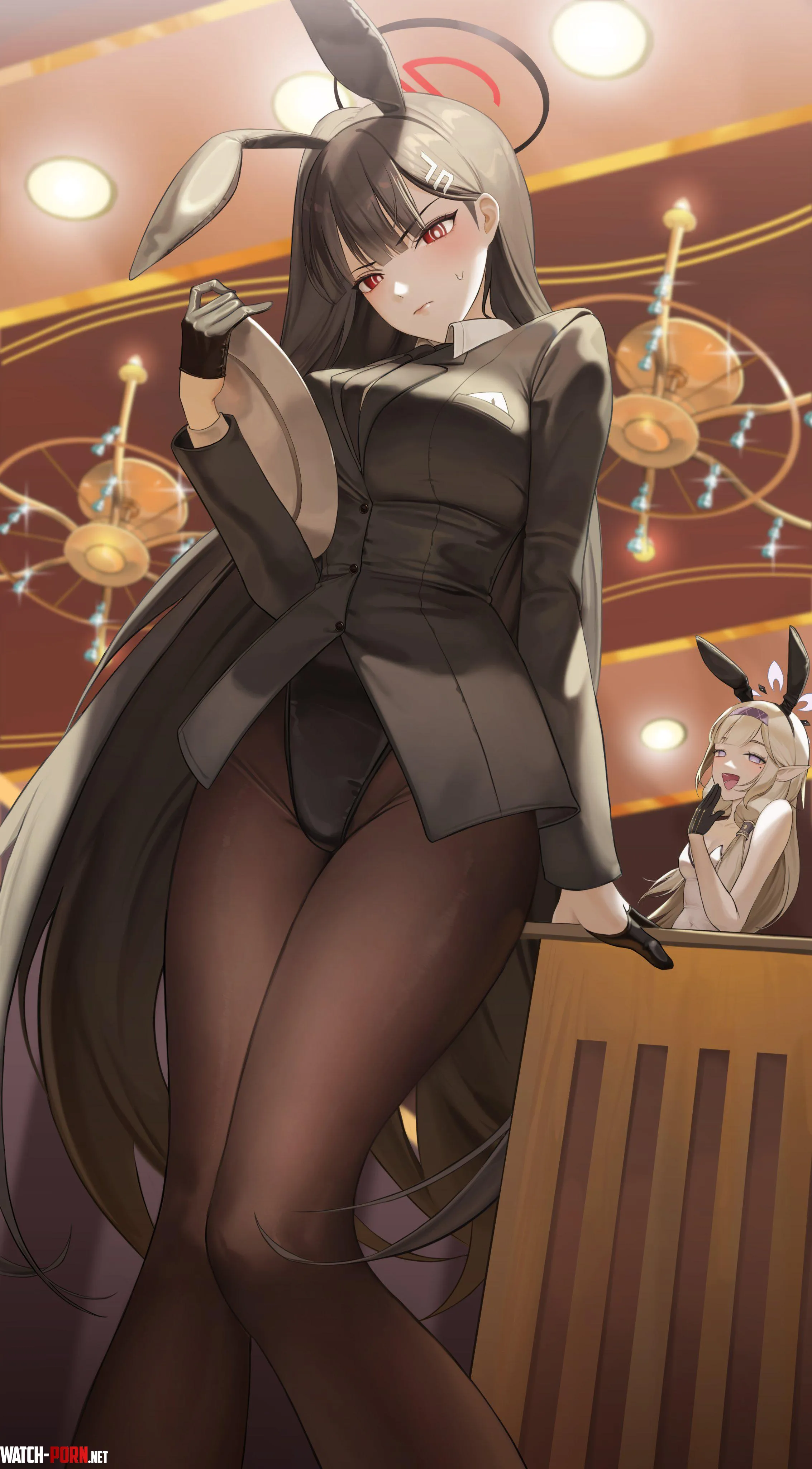 Waitress Bunny Rio Blue Archive by CheetahSperm18