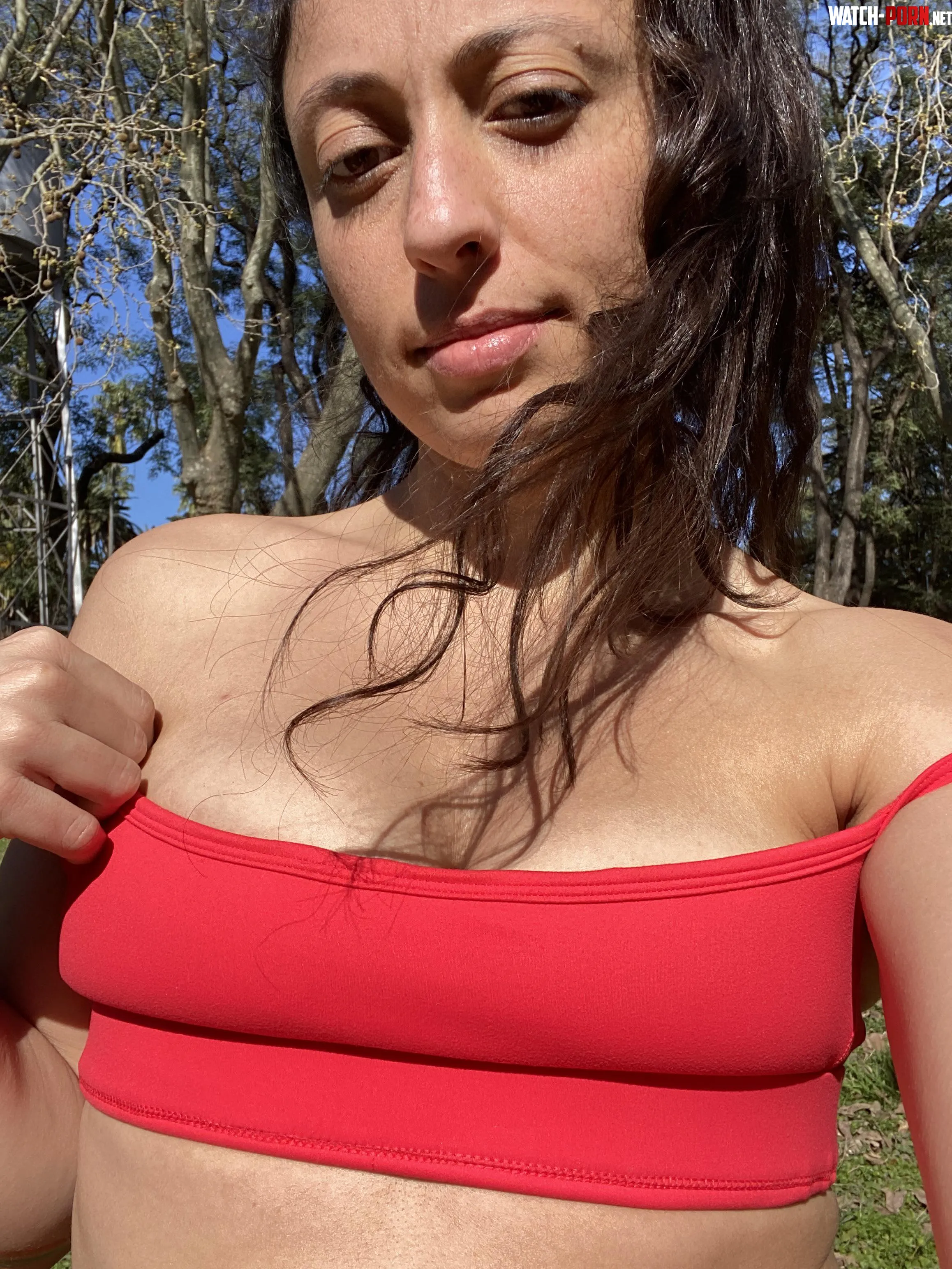 This top can always be converted into a bikini if you need it by VetaBeneta