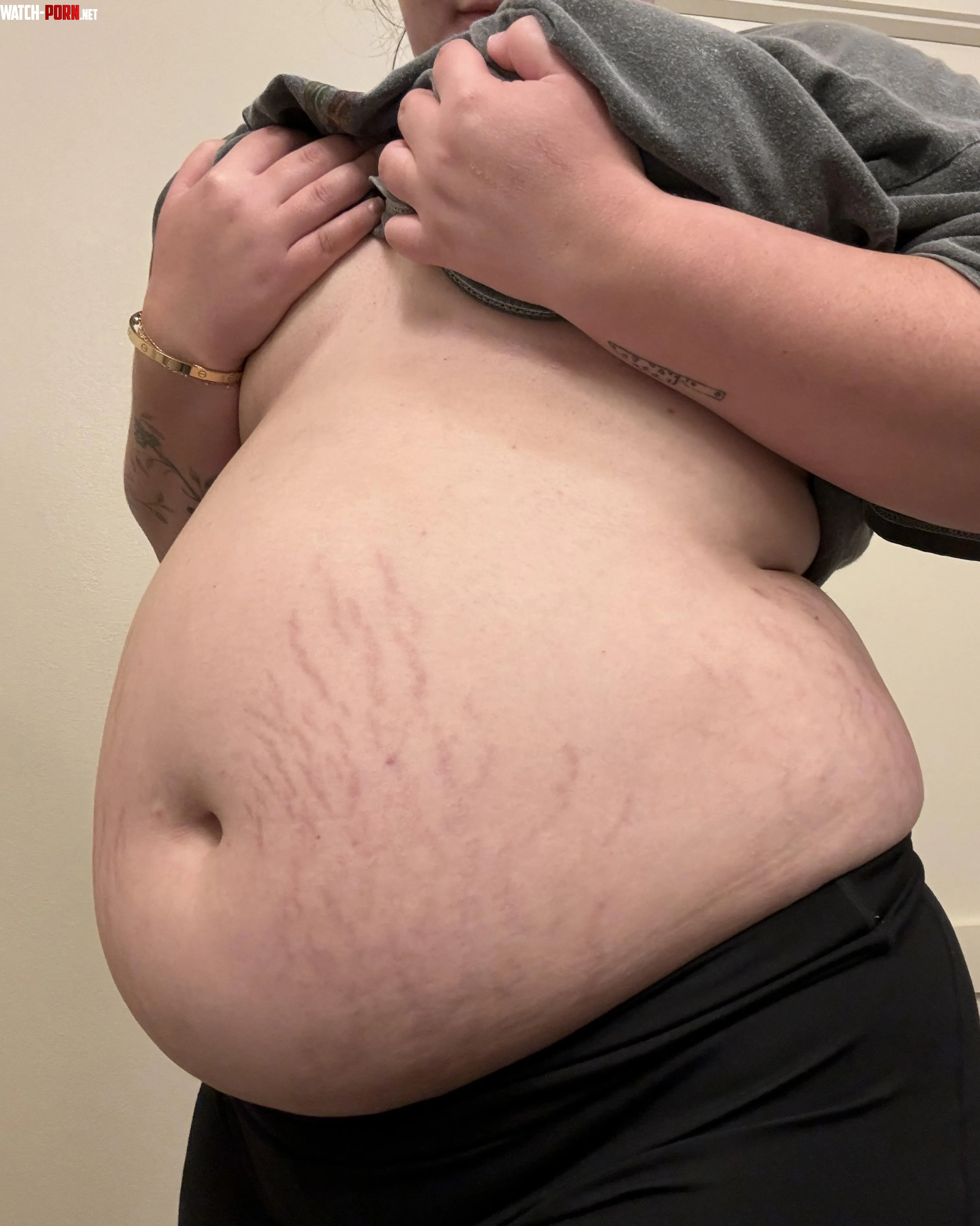 So thats where the stretch marks came from  by feedxmexdaddy