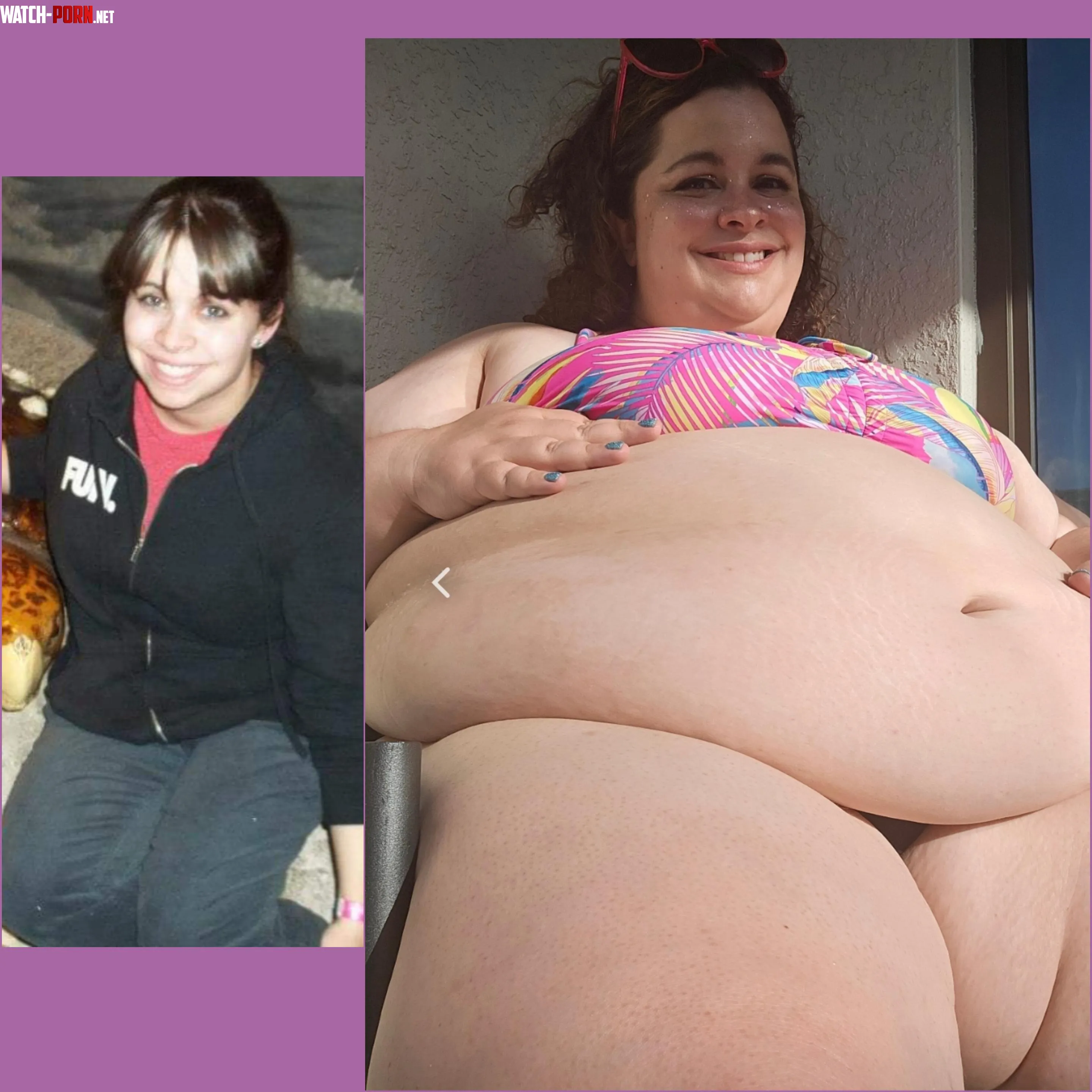 I never thought Id get THIS fat by reybbw