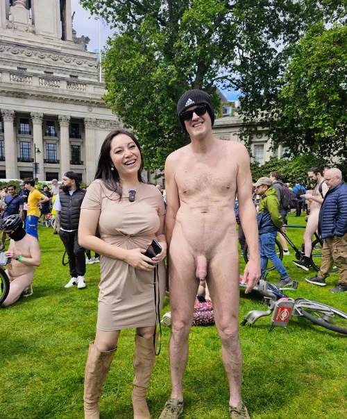 Thumbnail Exciting Event: WNBR London 2024 - Mangotickle's cfnm Experience