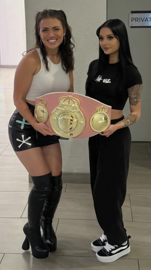 Thumbnail BritMan18 on Nikki Hru and Jade Berry at Misfits Boxing Event
