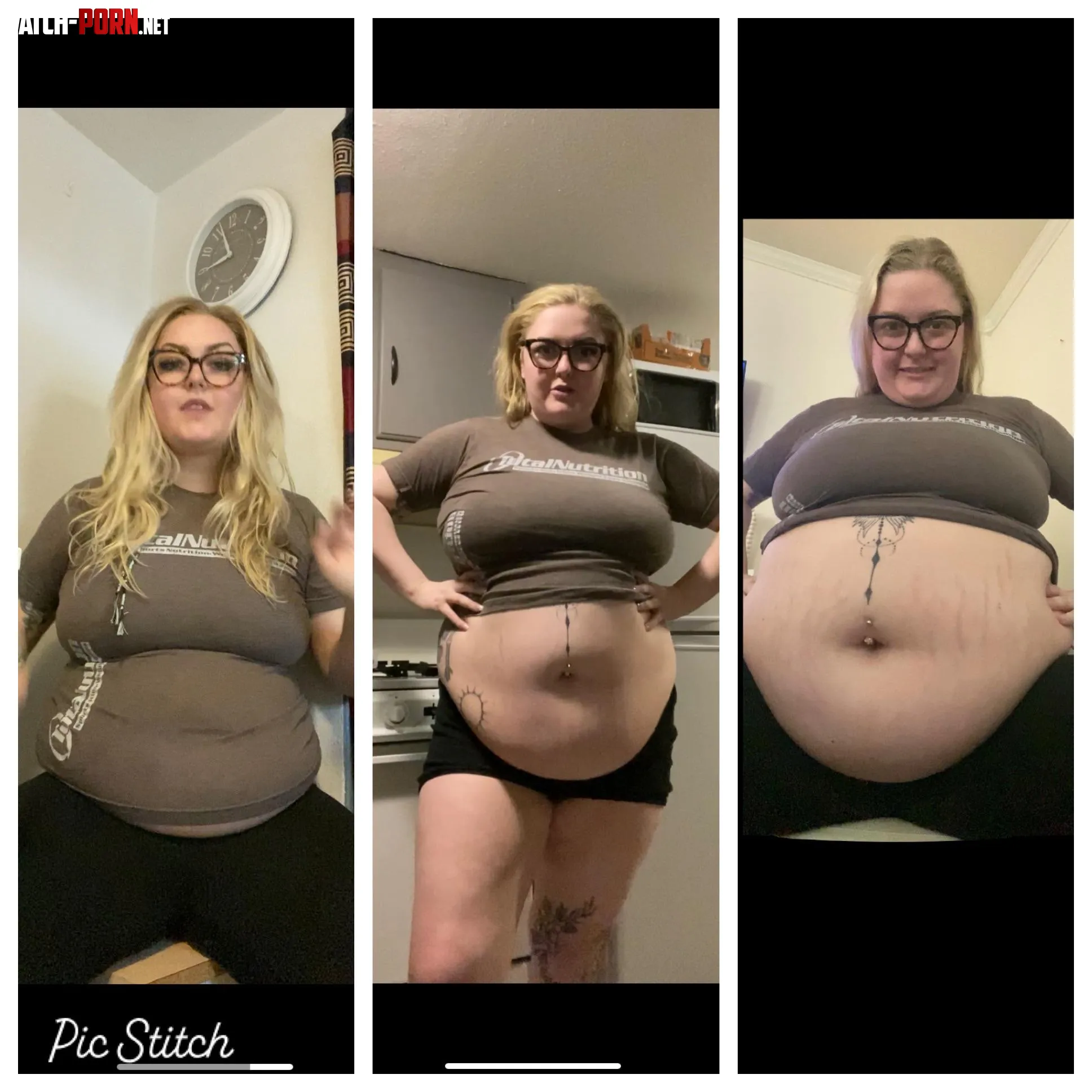 HAVE I GAINED WEIGHT  TRY ON BEER BURPS AND BELLY RUBS by Sweetassugar699
