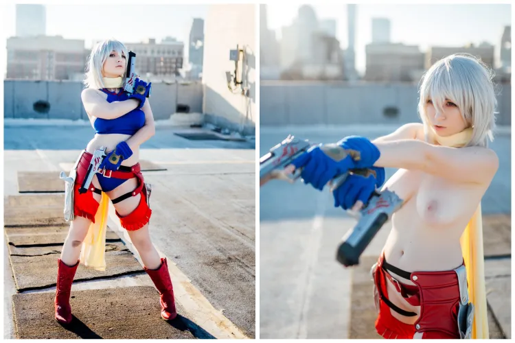 Thumbnail Usatame's 'Jo Carpenter from Burst Angel' Cosplay Spectacle