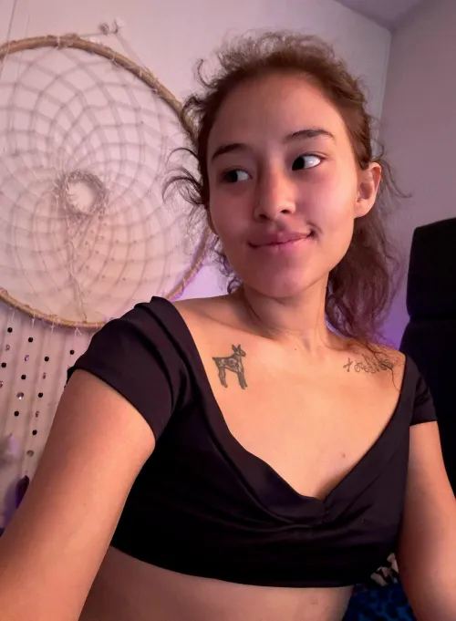 Thumbnail Sending Smiles Your Way: Positive Vibes with Croptops