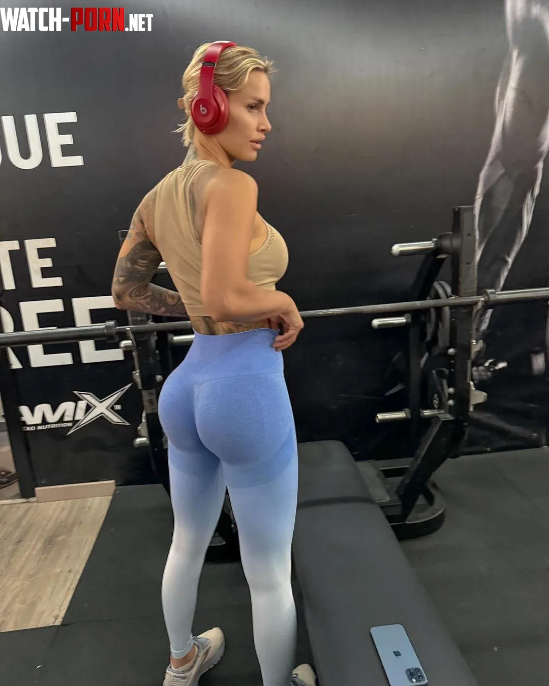 I could never go on a day without working out at the gym by Jill-H008