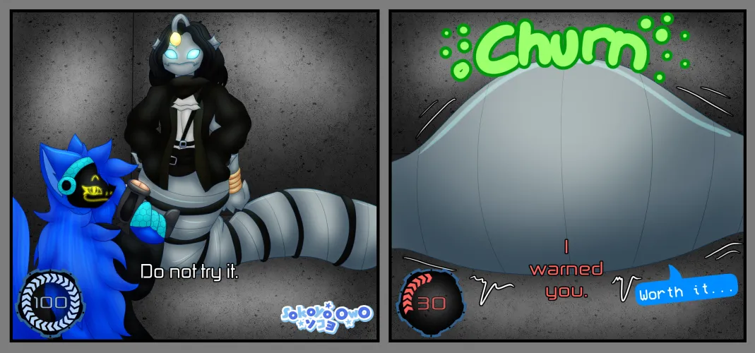 Thumbnail Expendable Down The Hatch OC by Sokoyo OwO - Vore Category | S0koyo